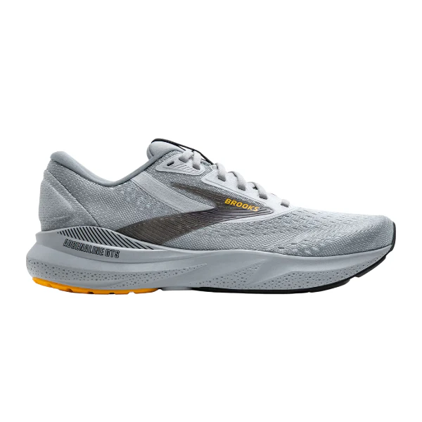 Brooks Men's Adrenaline GTS 24 Wide Grey - Image 2