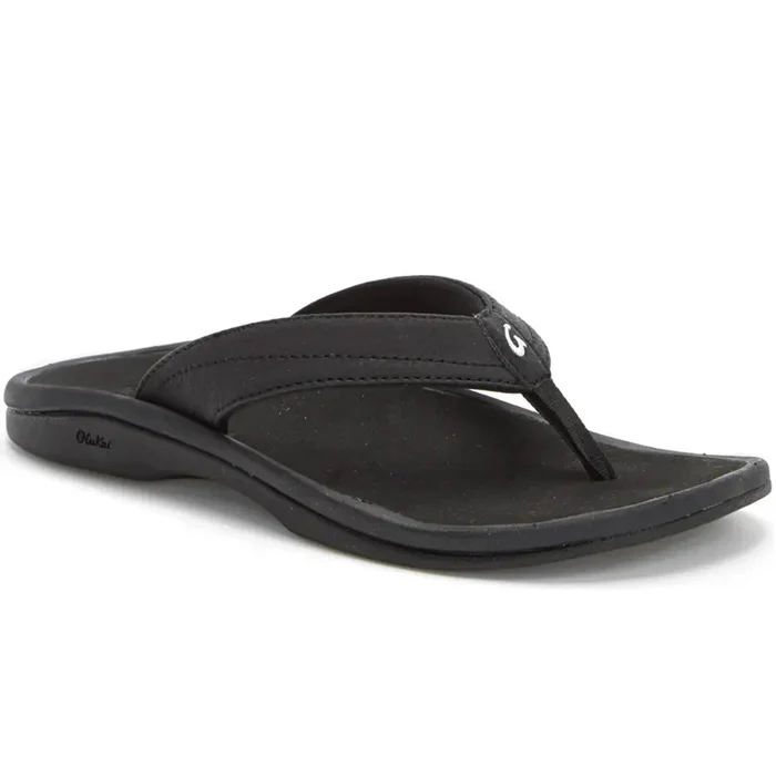OluKai Men's Ohana Black - Image 4