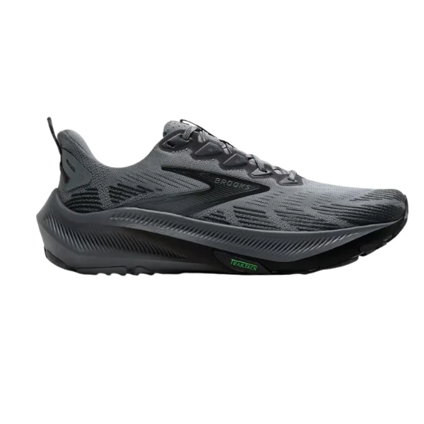 Brooks Men's Ghost Trail Gray/Gray/Blackened Pearl - Image 2