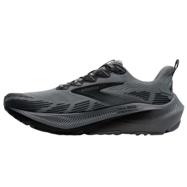 Brooks Men's Ghost Trail Gray/Gray/Blackened Pearl - Image 5
