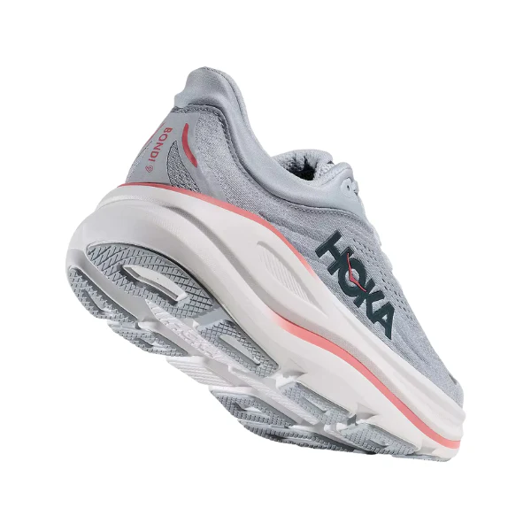 Hoka Women's Bondi 9 Wide Mineral Blue/Washed Blue - Image 6