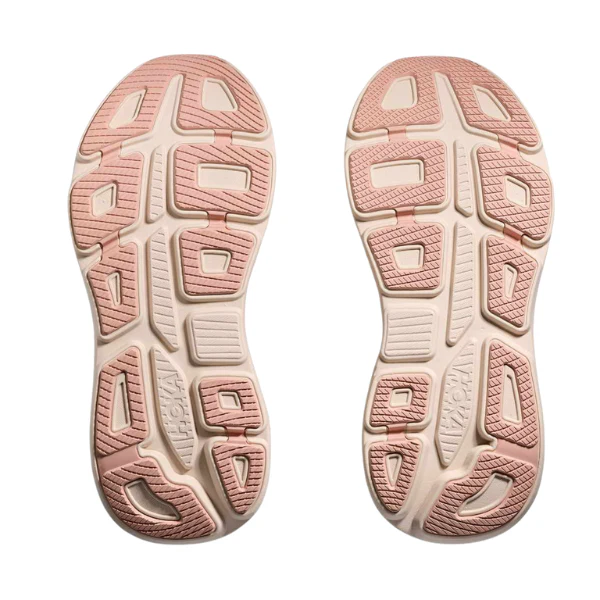 HOKA Women's Bondi 9 Wide Rose/Latte - Image 4