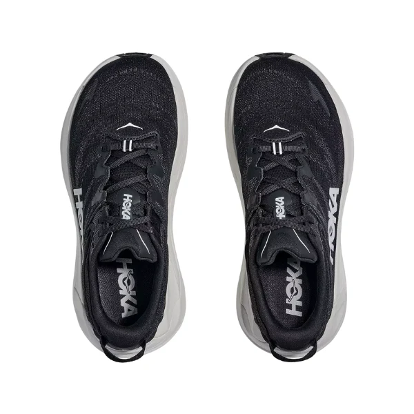 Hoka Men's Gaviota 6 Wide Black/White - Image 4