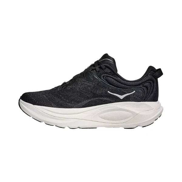 Hoka Women's Gaviota 6 Wide Black/White - Image 2