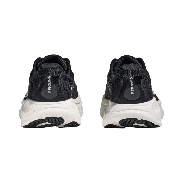 Hoka Women's Gaviota 6 Wide Black/White - Image 3