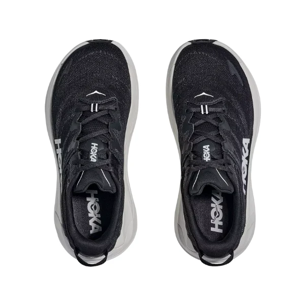 Hoka Women's Gaviota 6 Wide Black/White - Image 4