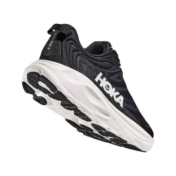 Hoka Women's Gaviota 6 Wide Black/White - Image 6