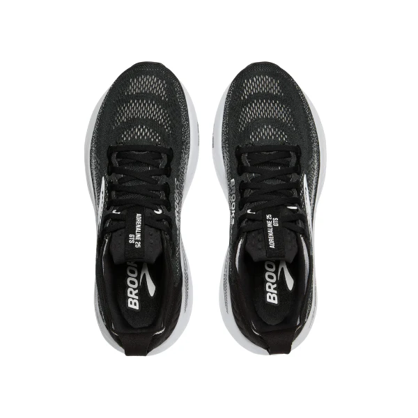Brooks Women's Adrenaline GTS 25 Wide Black/White - Image 3