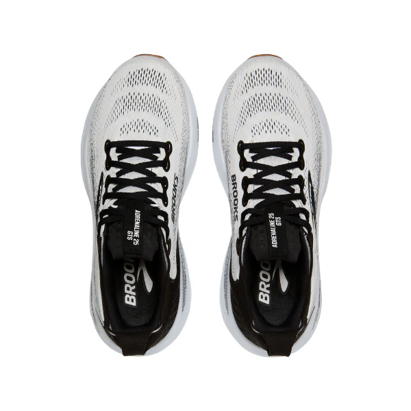 Brooks Women's Adrenaline GTS 25 Wide White/Black - Image 4