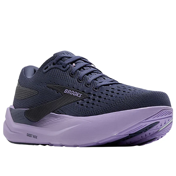 Brooks Women's Ghost Max 3 Night Shadow/Ebony/Purple