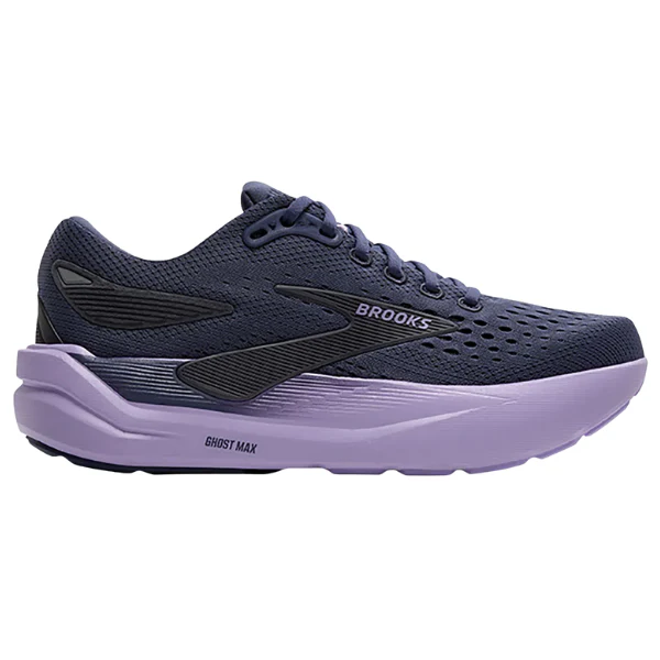 Brooks Women's Ghost Max 3 Night Shadow/Ebony/Purple - Image 2
