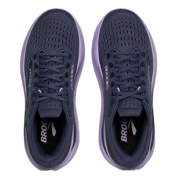 Brooks Women's Ghost Max 3 Night Shadow/Ebony/Purple - Image 3