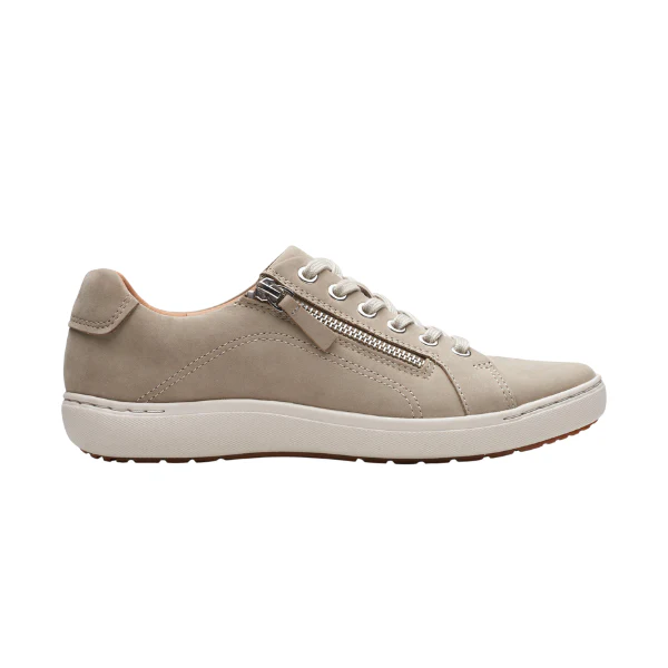 Clarks Women's Nalle Lace Stone Nubuck - Image 2