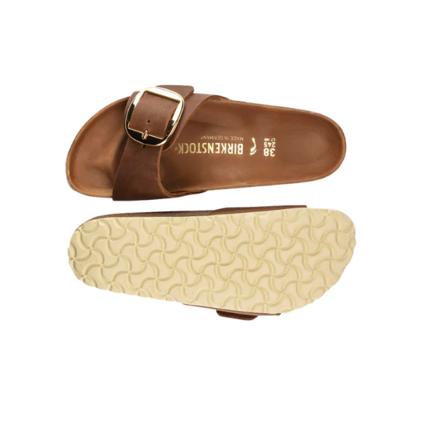 Birkenstock Women's Madrid Big Buckle Cognac - Image 5