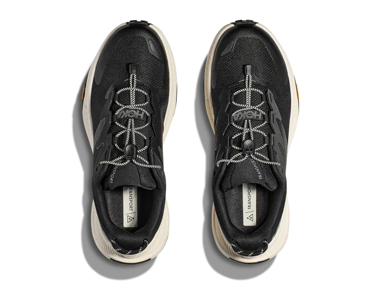 HOKA Men's Transport Wide Black/White - Image 4