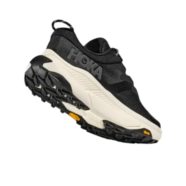 HOKA Women's Transport (Wide Width) Black/White - Image 3
