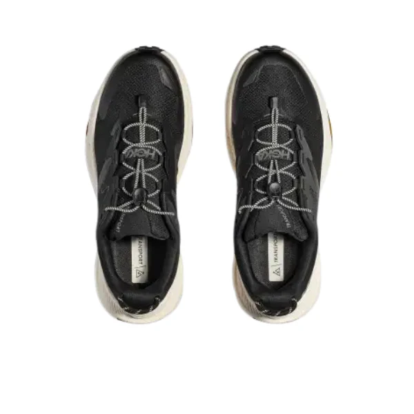 HOKA Women's Transport (Wide Width) Black/White - Image 4