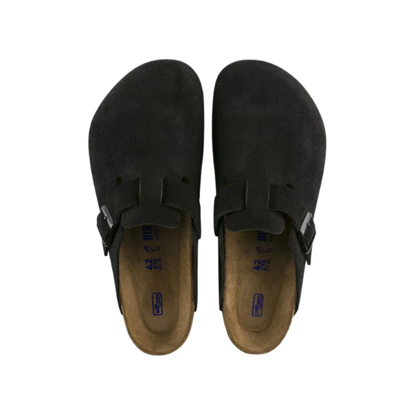 Birkenstock Women's Boston Soft Footbed Black - Image 3