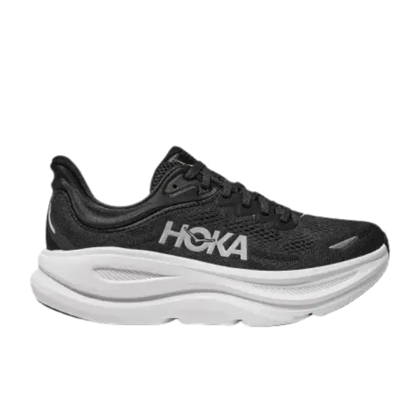Hoka Women's Bondi 9 Wide Black/White - Image 2