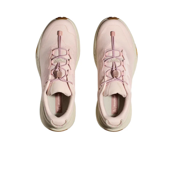 HOKA Women's Transport Cosmic Pearl/Oat Milk/Pink - Image 4