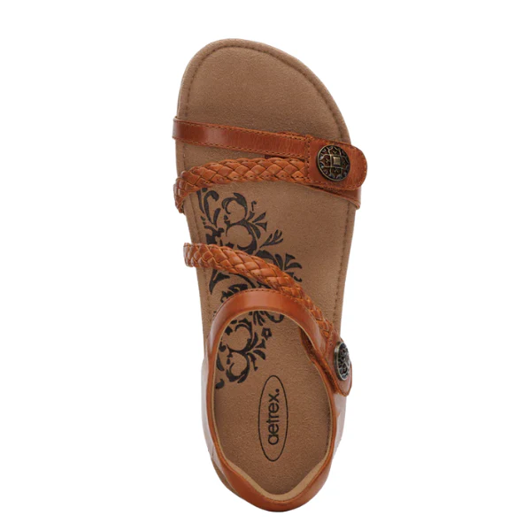 Aetrex Women's Jillian Cognac - Image 3