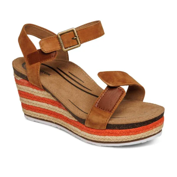 Aetrex Women's Sydney Cognac - Image 5