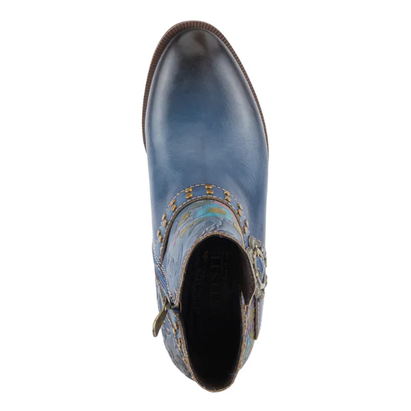 Spring Step Women's Daintylady Boot Blue Multi - Image 3