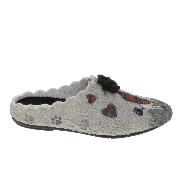 Sovella Women's Dog Slipper Grey - Image 2
