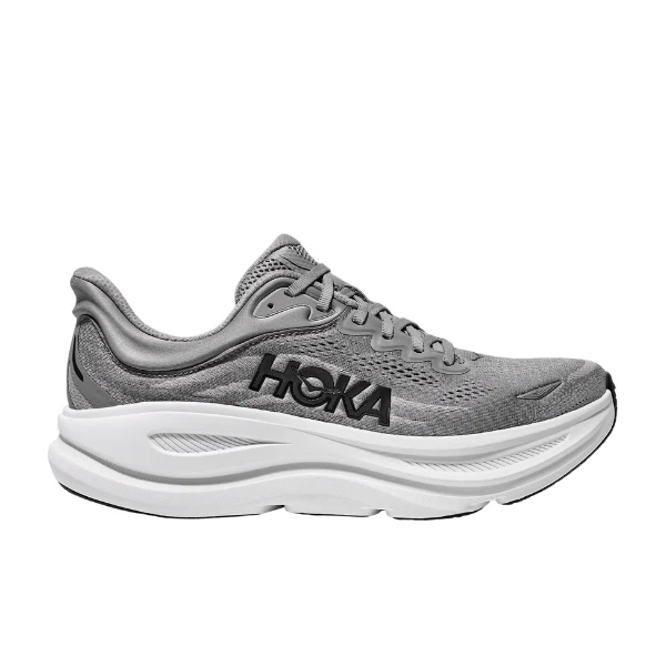Hoka Men's Bondi 9 Wide Galactic Grey/Stellar Grey - Image 2