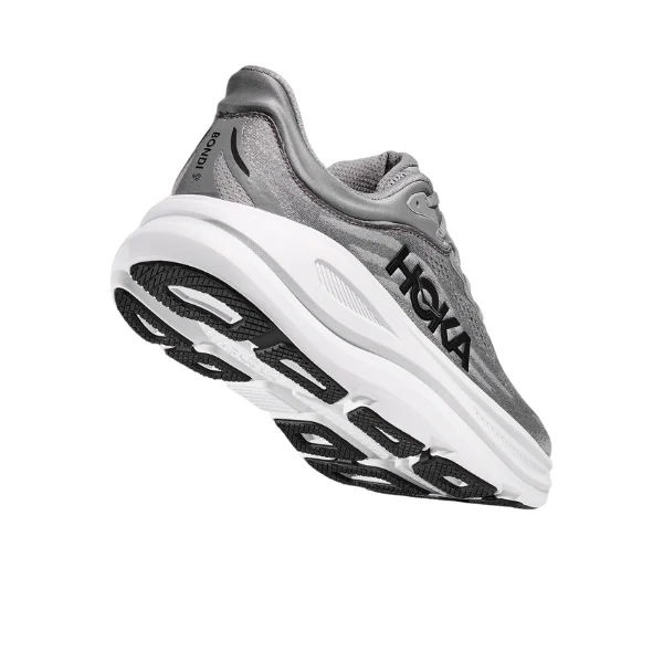 Hoka Men's Bondi 9 Wide Galactic Grey/Stellar Grey - Image 3
