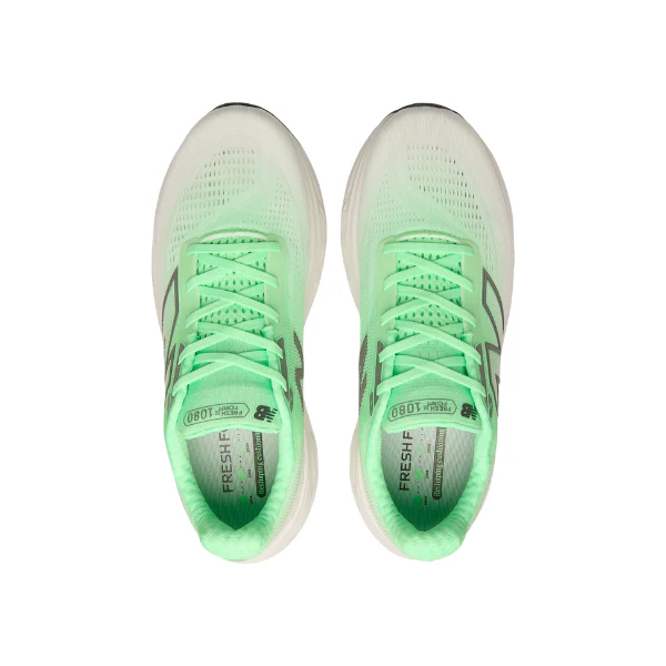 New Balance Men's Fresh Foam X 1080v14 Wide Green/White - Image 3