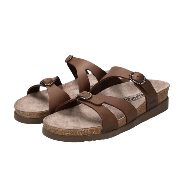 Mephisto Women's Hannel Sandals Dark Brown - Image 3