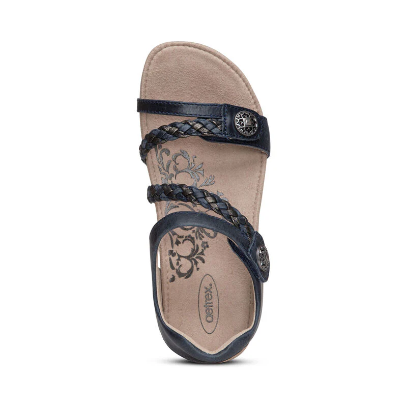 Aetrex Women's Jillian Navy - Image 4