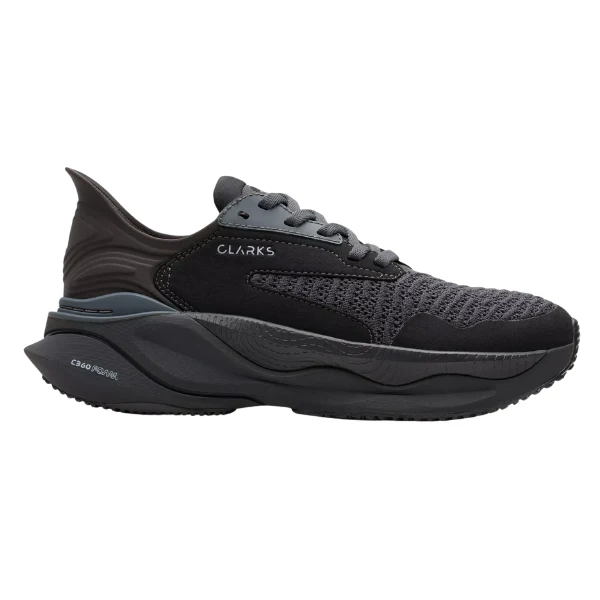 Clarks Women's Pace Black Wide - Image 2