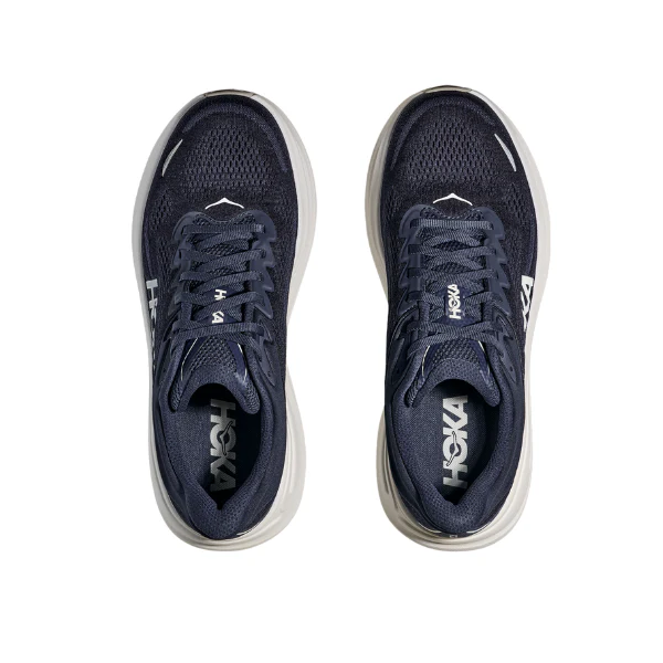 Hoka Men's Bondi 9 Wide Navy/White - Image 3