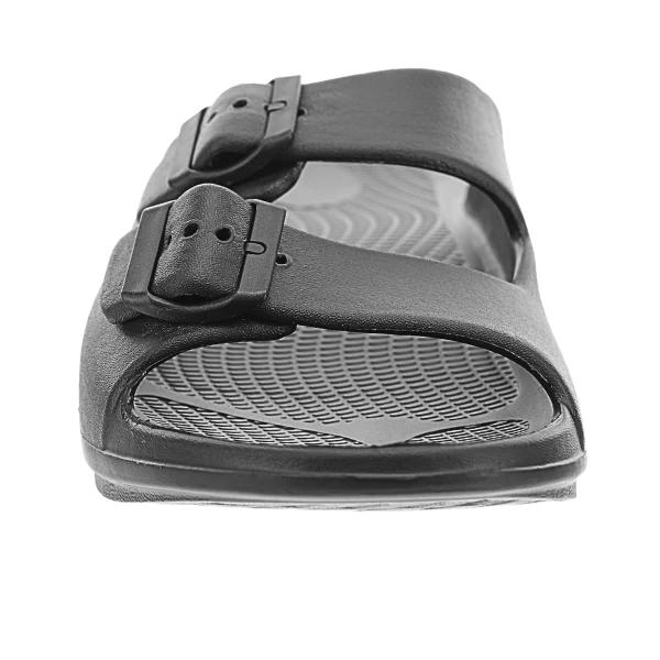 Sovella Men's Buckle Slide Black - Image 4