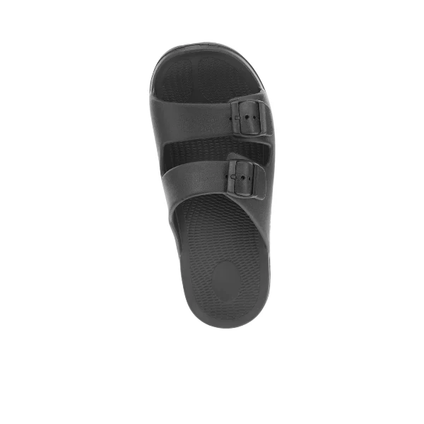 Sovella Men's Buckle Slide Black - Image 6
