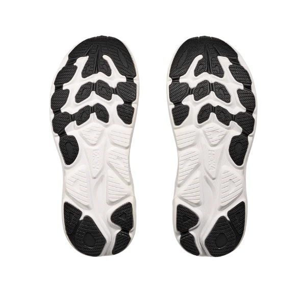 Hoka Men's Clifton 10 Black/White - Image 4
