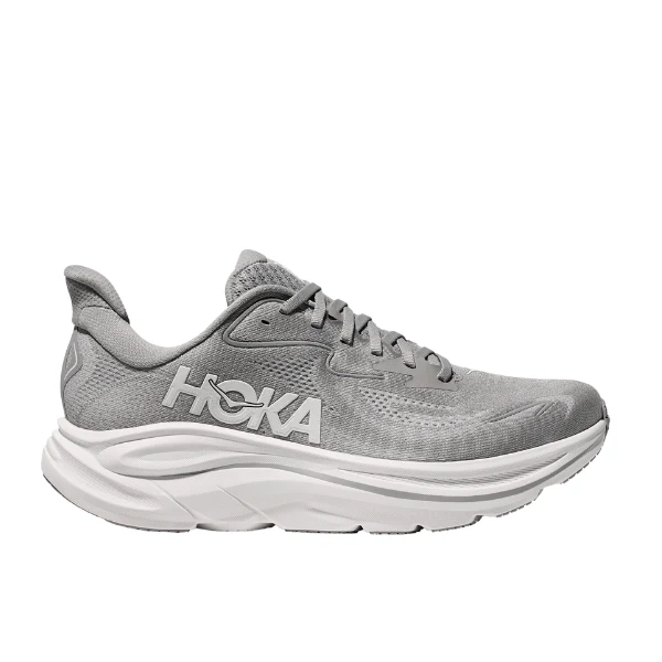 Hoka Men's Clifton 10 Wide Grey - Image 2
