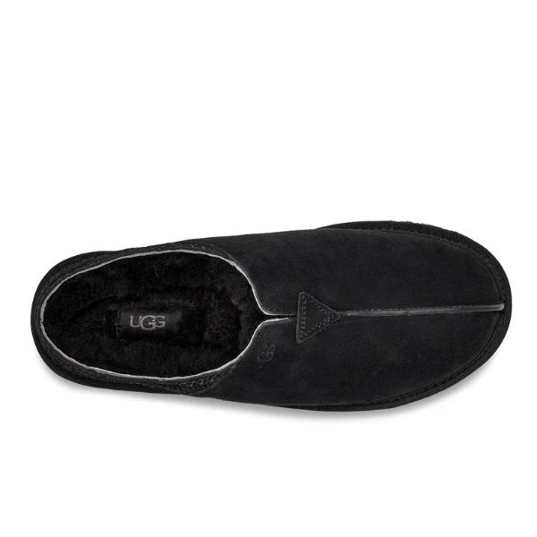 UGG Men's Neuman Slipper Black - Image 4