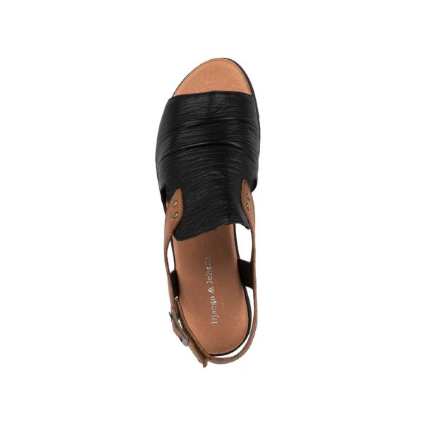 Django & Juliette Women's Madis Black Leather - Image 3