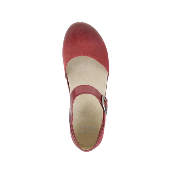 Dansko Women's Mae Red Suede - Image 3