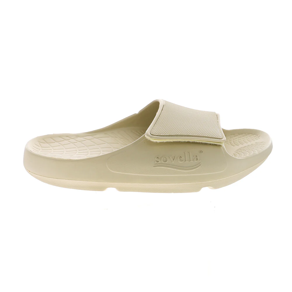 Sovella Men's PF Velcro Slide Bone - Image 2