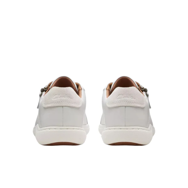 Clarks Women's Nalle Lace White - Image 4