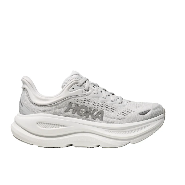 Hoka Women's Bondi 9 Wide Grey - Image 2