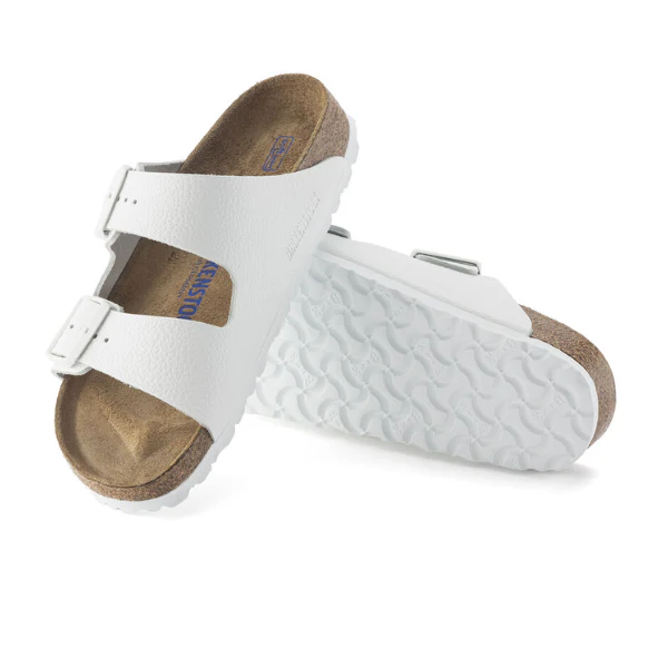 Birkenstock Women's Arizona Soft Footbed White - Image 4
