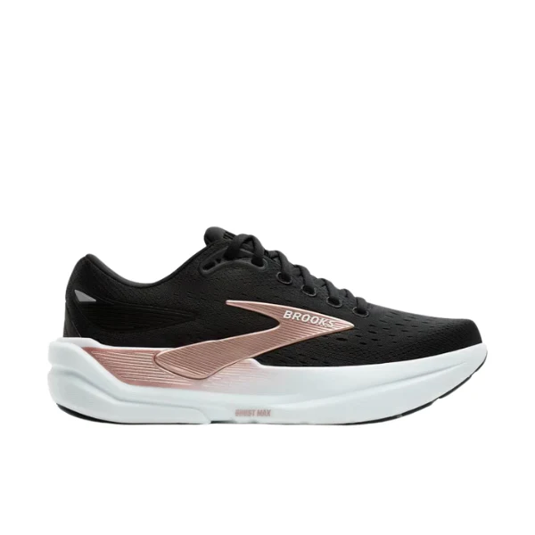 Brooks Women's Ghost Max 3 Wide Black/Rose Gold - Image 2