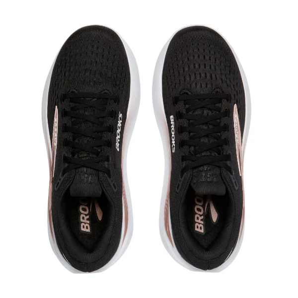 Brooks Women's Ghost Max 3 Wide Black/Rose Gold - Image 3