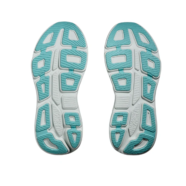 Hoka Women's Bondi 9 White/Blue - Image 4