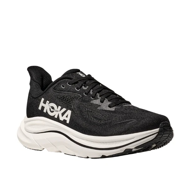Hoka Women's Clifton 10 Wide Black/White